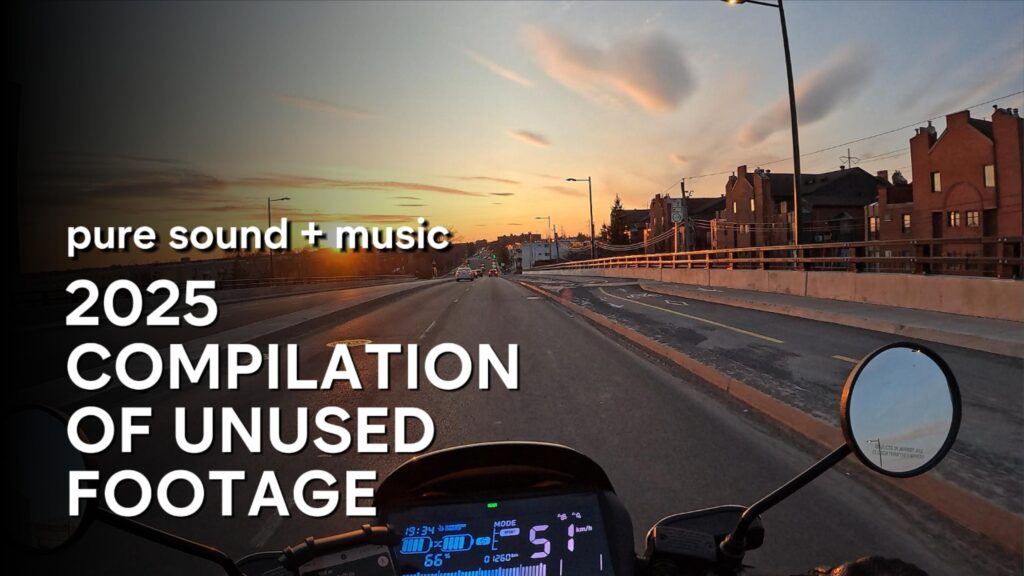 1 Hour Compilation: Unused Montreal Rides Footage Mix