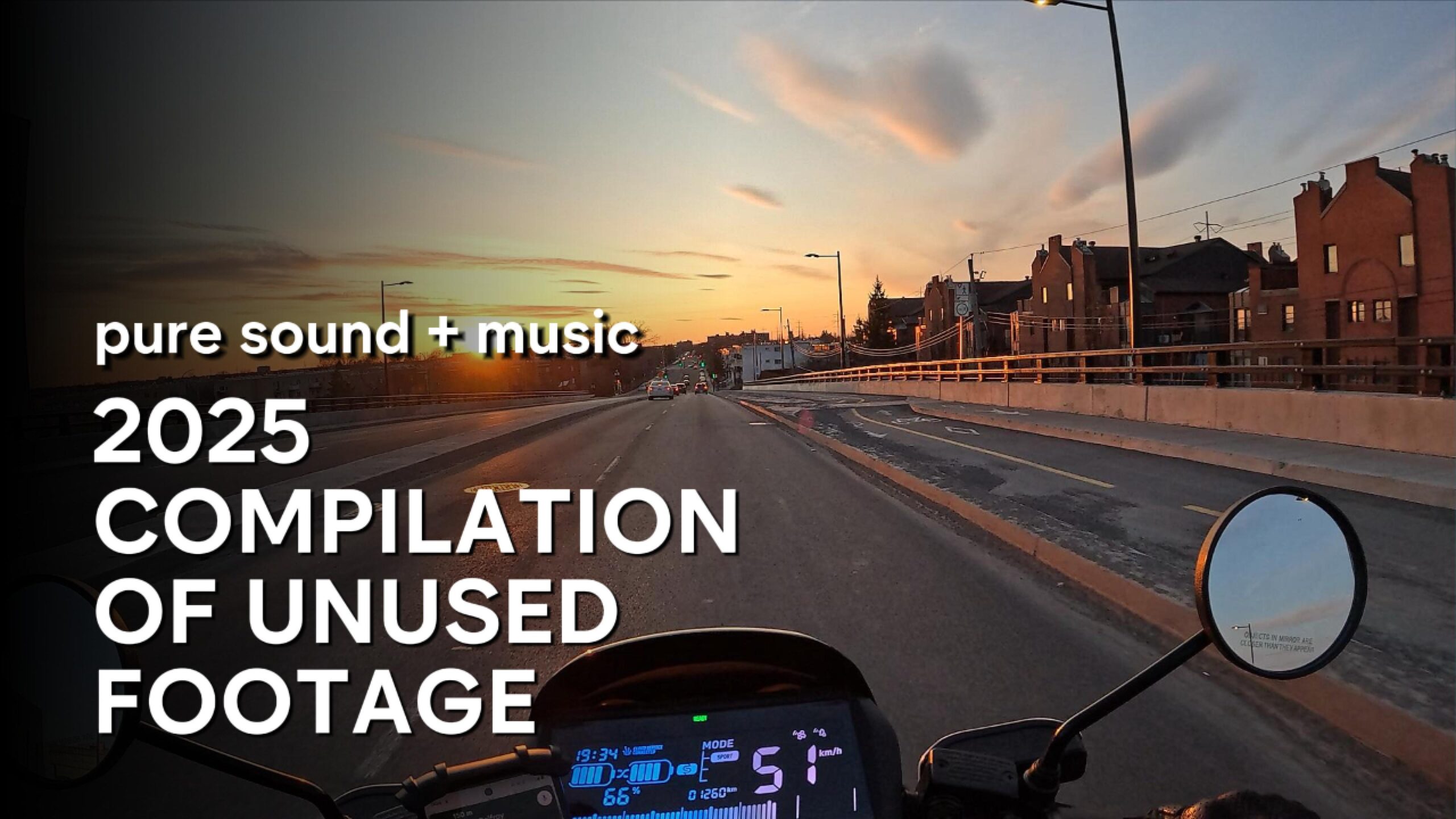 1 Hour Compilation: Unused Montreal Rides Footage Mix