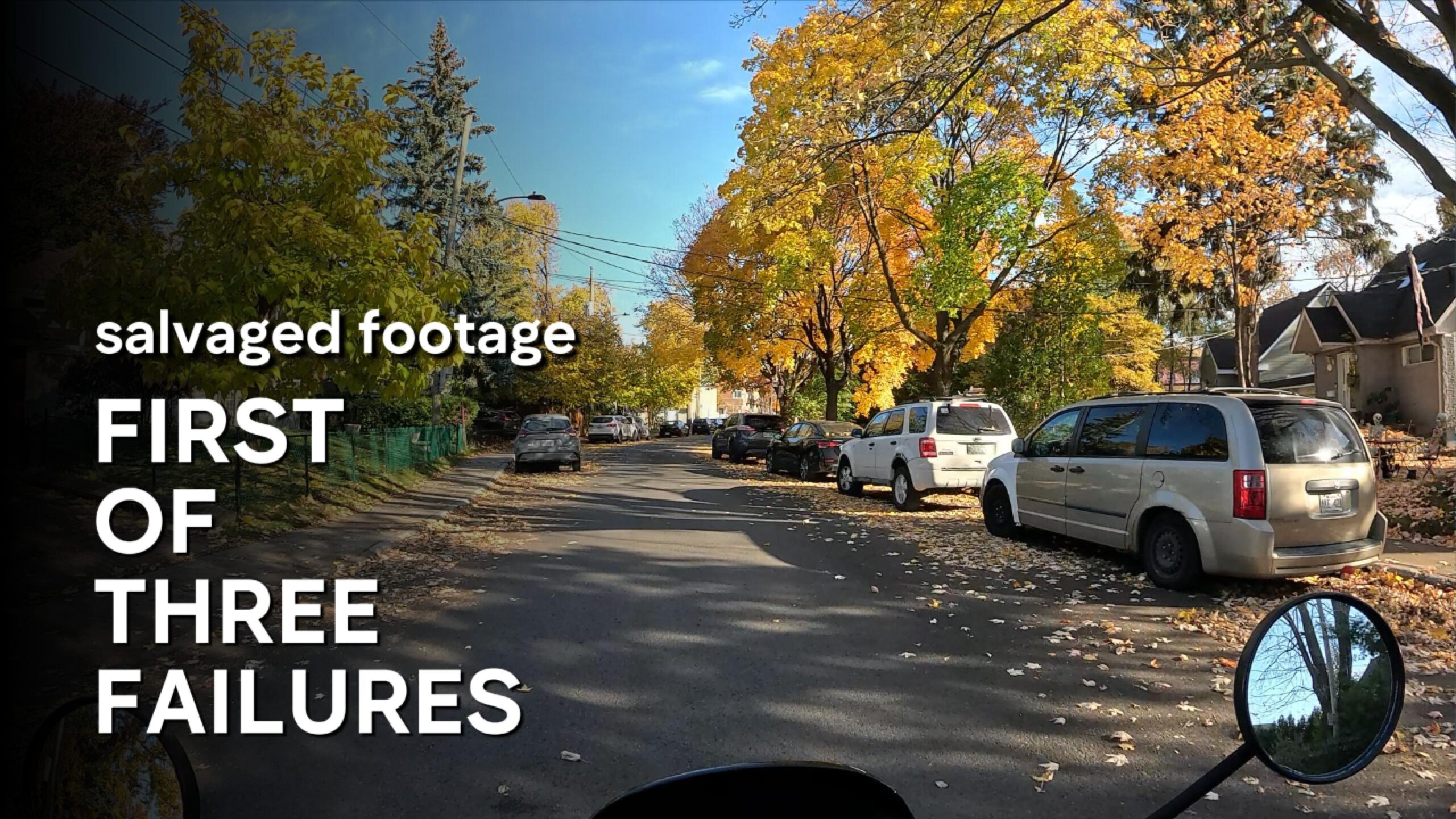 Fall Colours on Montreal’s Residential Streets: Pure Sound