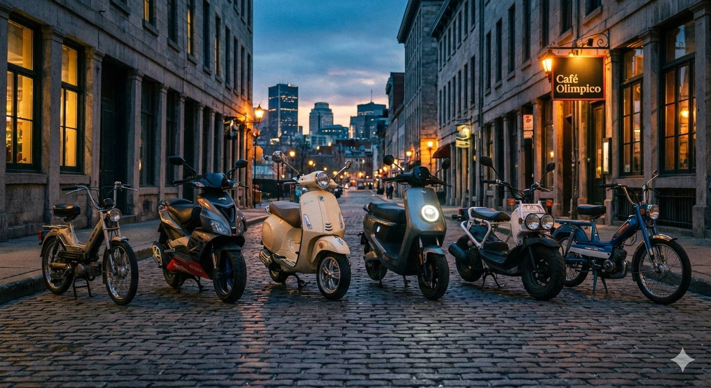 Beyond the 50cc: The Ultimate Guide to Montréal’s Moped Taxonomy
