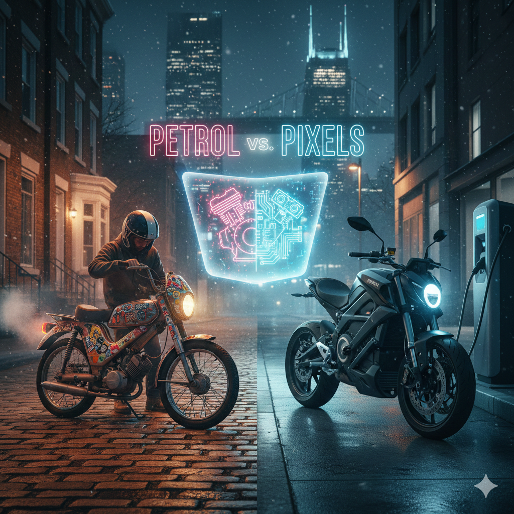 The Silent Current: Is the Soul of Montréal Moto Found in Petrol or Pixels?