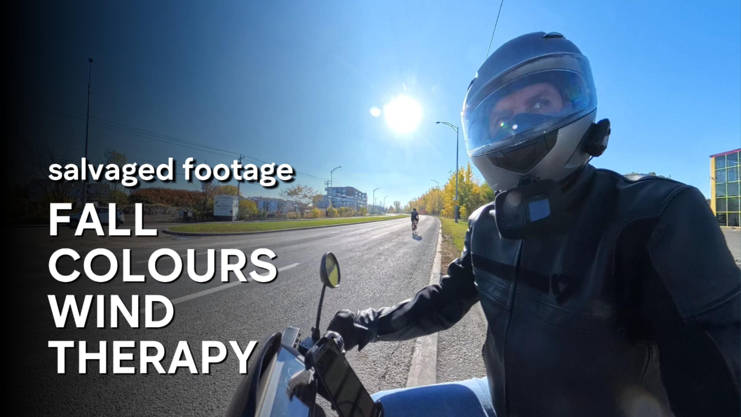 Salvaged Notre-Dame East Ride: Fall Colours & Wind Therapy